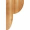 Ekena Millwork Crestline Rough Sawn Corbel, Western Red Cedar, 6"W x 12"D x 20"H COR06X12X20CRE00RWR - alternate 3